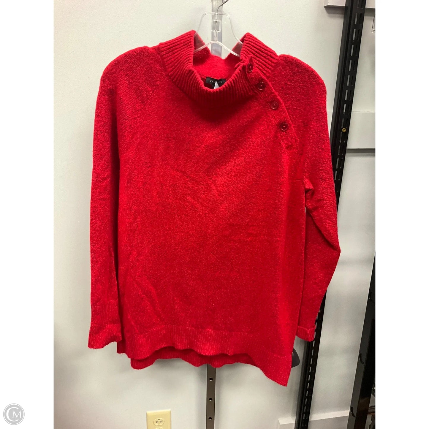 Sweater By Talbots In Red, Size: S