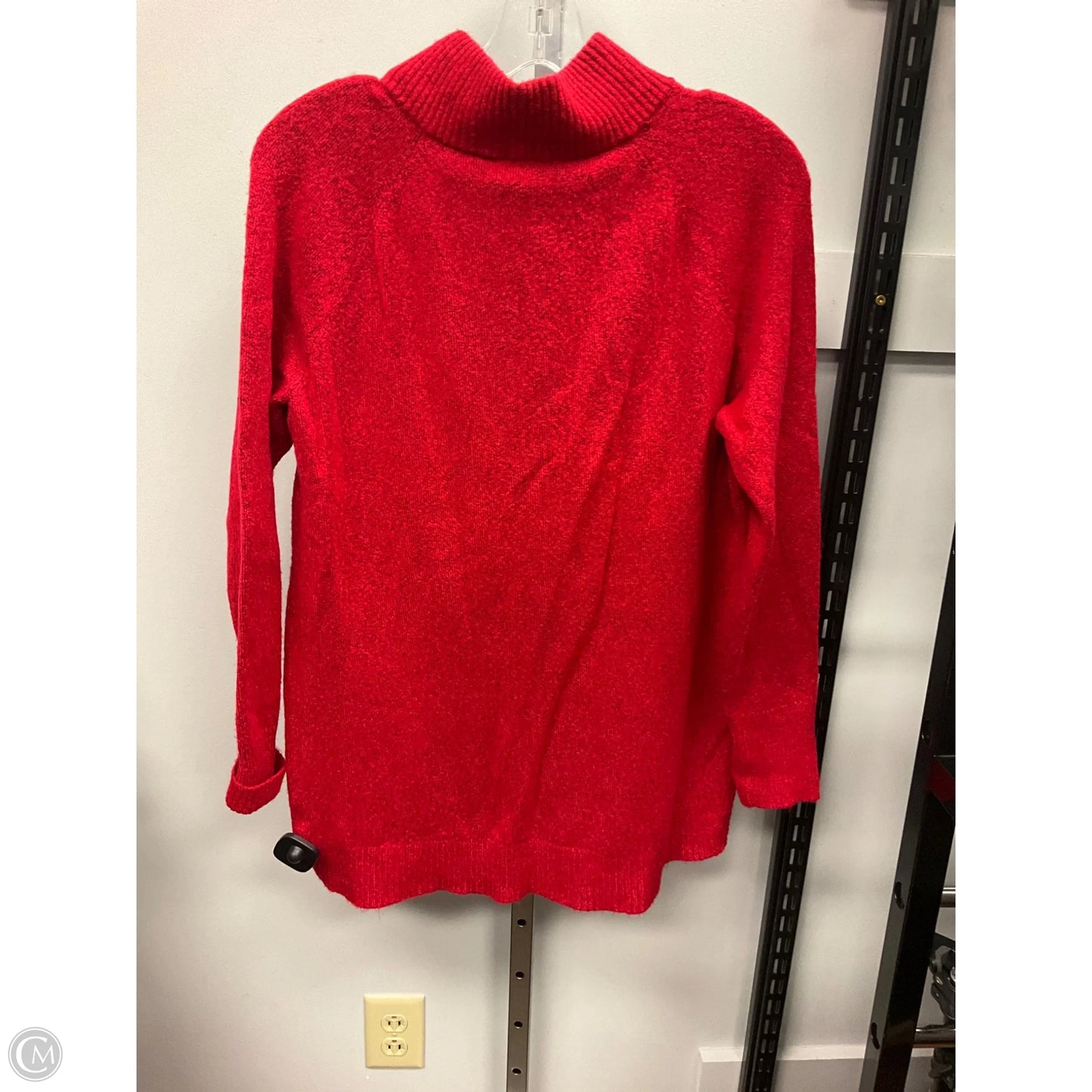 Sweater By Talbots In Red, Size: S