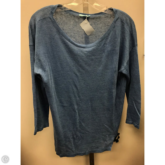 Top Long Sleeve By J Mclaughlin In Blue, Size: S