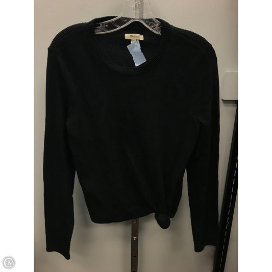 Top Long Sleeve By Madewell In Black, Size: M