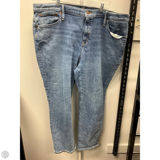 Jeans Boyfriend By J. Crew In Blue Denim, Size: 20