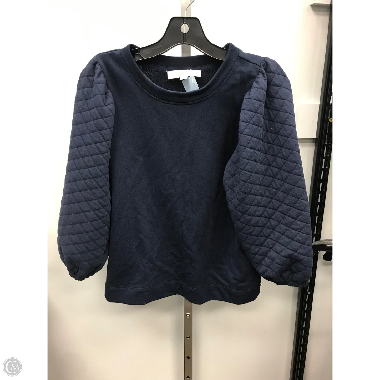 Top Long Sleeve By Loft In Navy, Size: Xs
