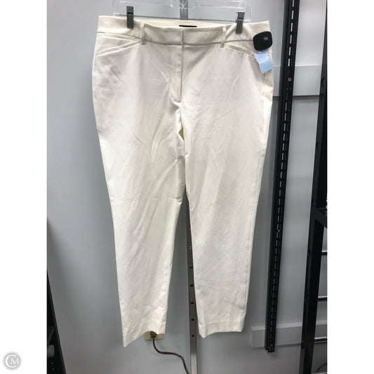 Pants Dress By White House Black Market In Cream, Size: 12l