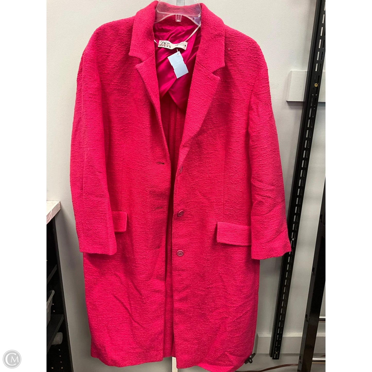 Coat Other By Zara In Pink, Size: Xl