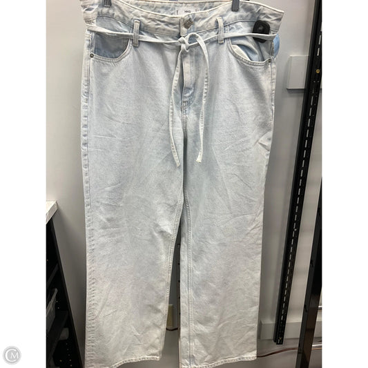Jeans Flared By Mng In Blue Denim, Size: 14
