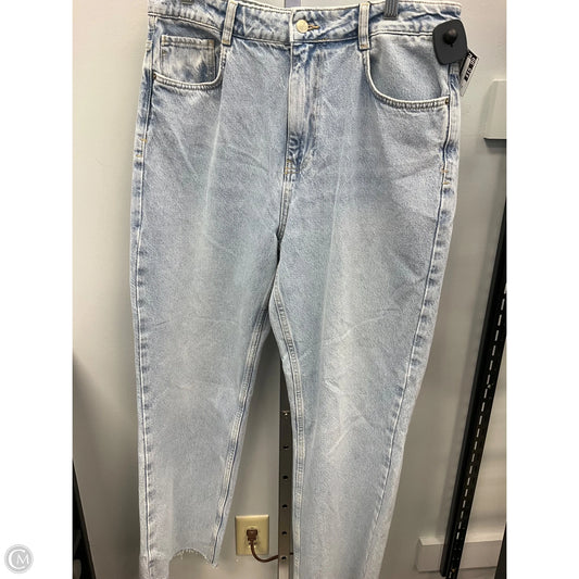 Jeans Flared By Zara In Blue Denim, Size: 12