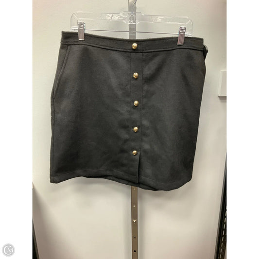 Skirt Mini & Short By Loft In Black, Size: 12