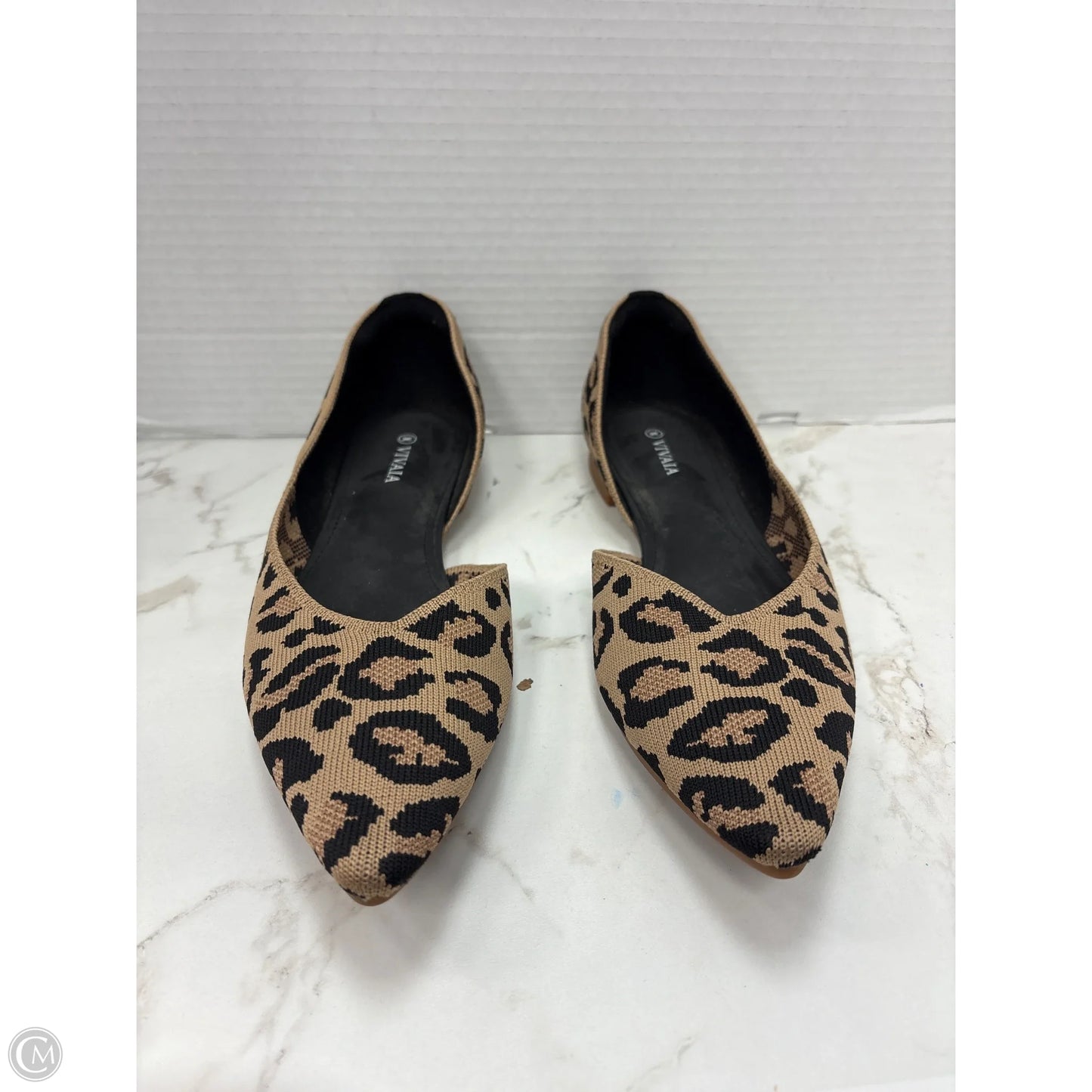 Shoes Flats By Vivaia In Animal Print, Size: 10