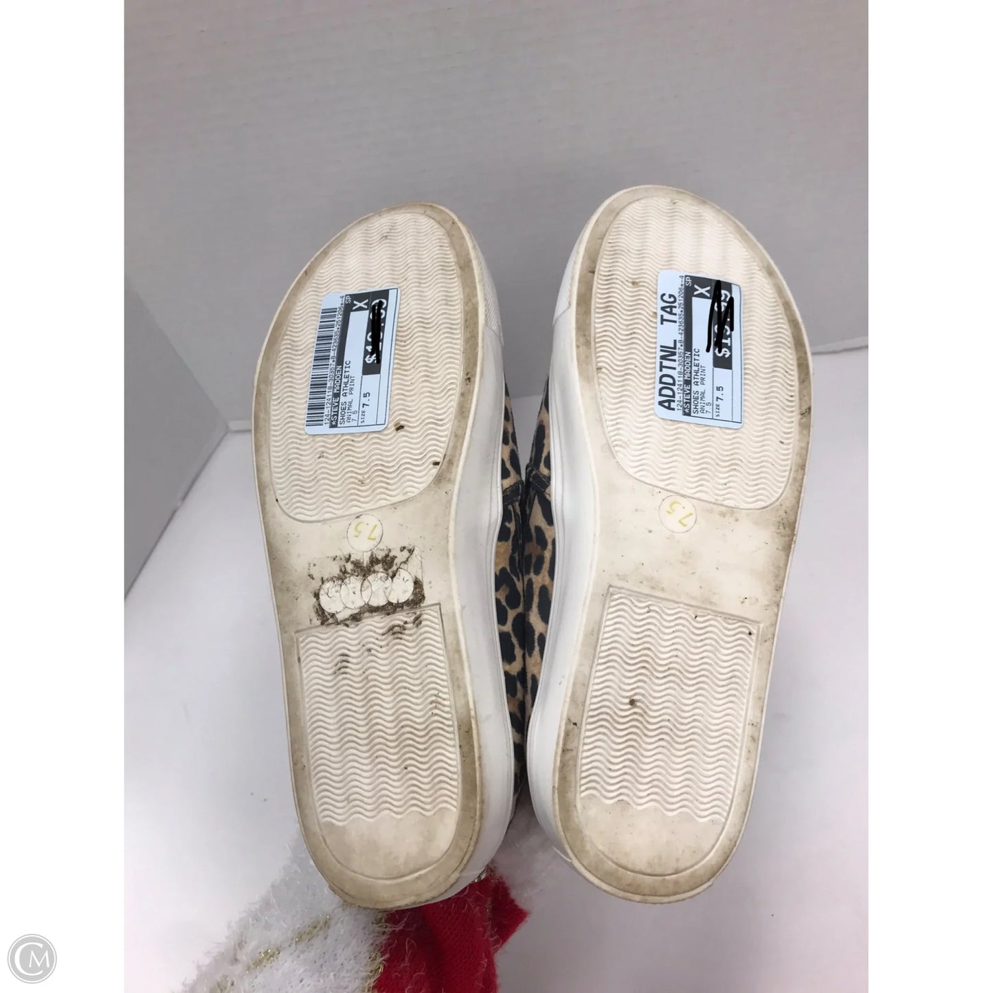 Shoes Athletic By Steve Madden In Animal Print, Size: 7.5