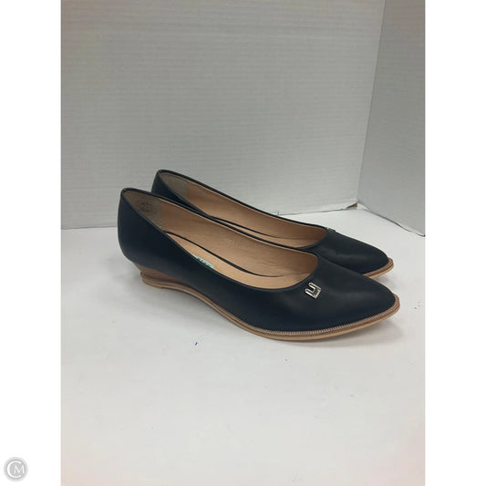 Shoes Heels Wedge By Clothes Mentor In Black, Size: 10