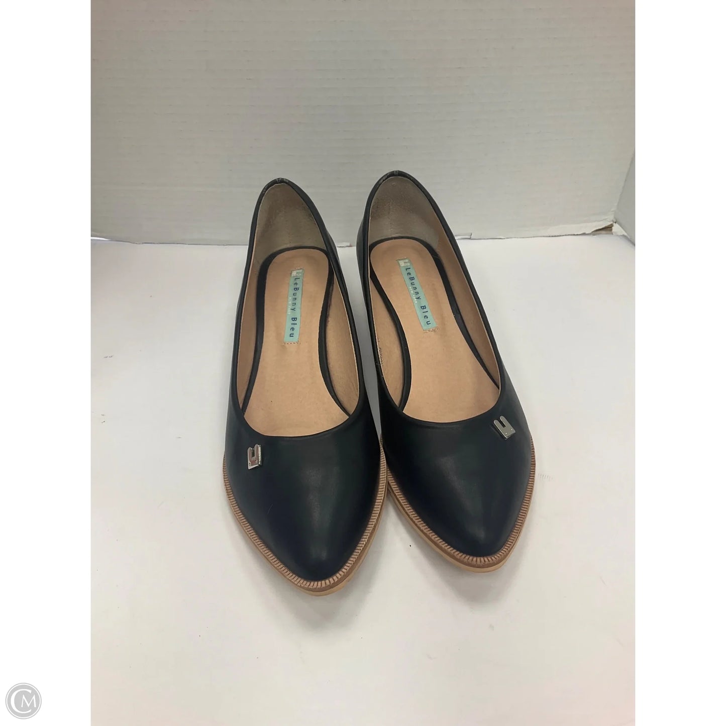 Shoes Heels Wedge By Clothes Mentor In Black, Size: 10