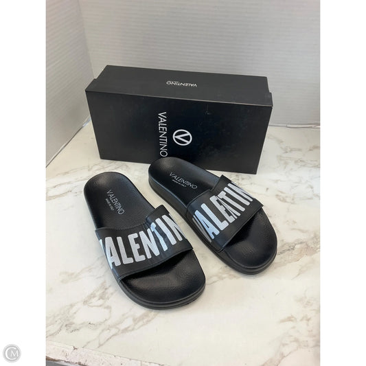 Sandals Designer By Valentino-mario In Black, Size: 7.5