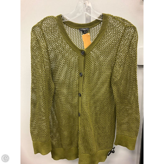 Sweater By Ann Taylor In Green, Size: M