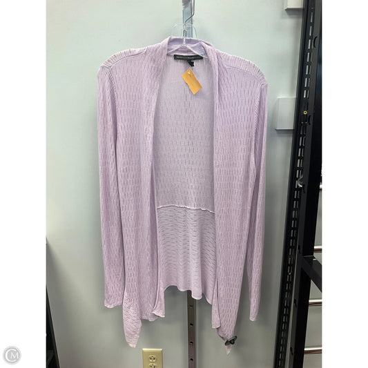 Cardigan By White House Black Market In Purple, Size: L