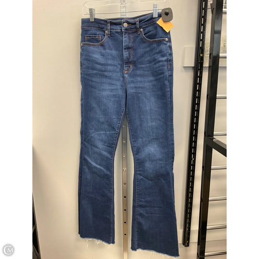 Jeans Wide Leg By Loft In Blue Denim, Size: 6