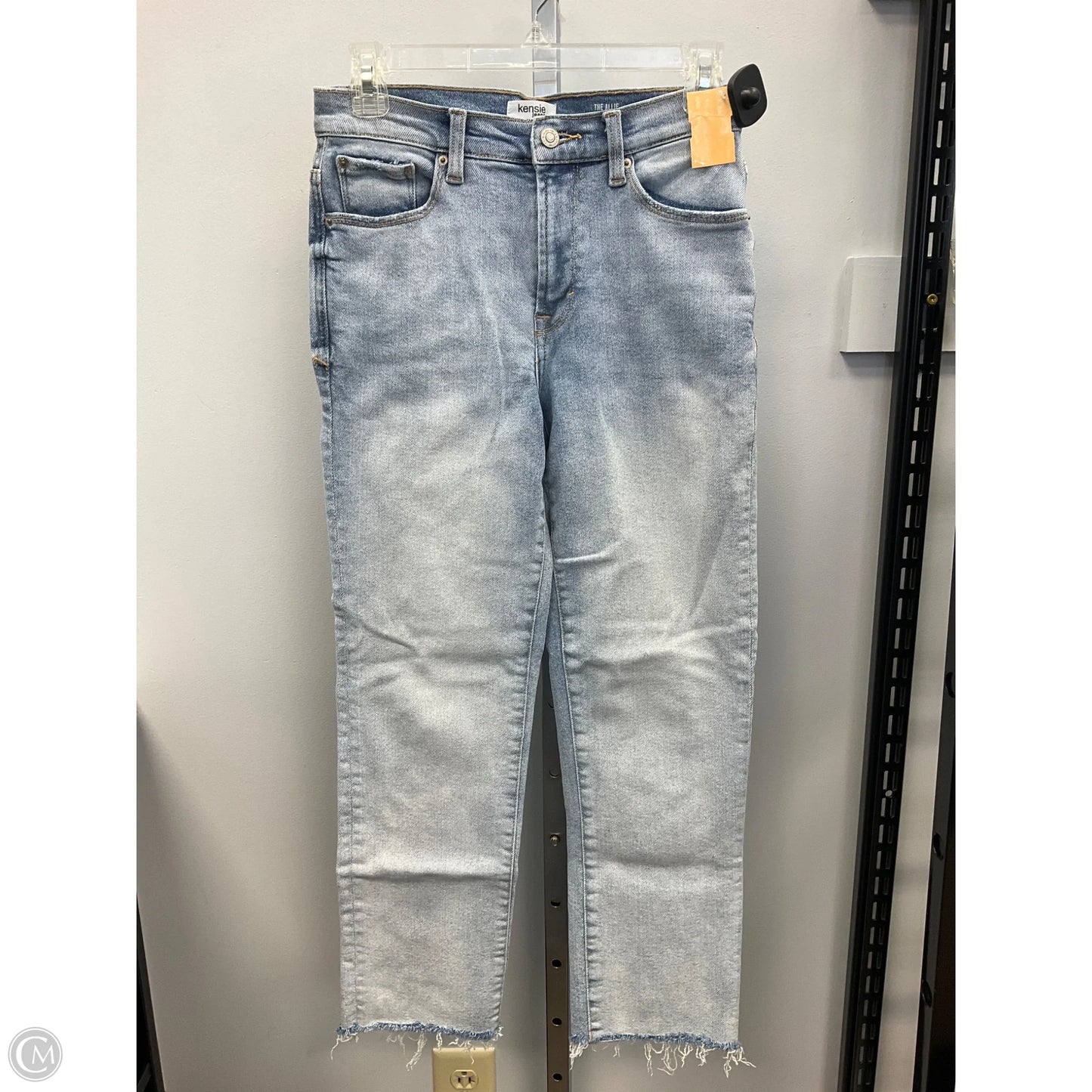 Jeans Flared By Kensie In Blue Denim, Size: 4