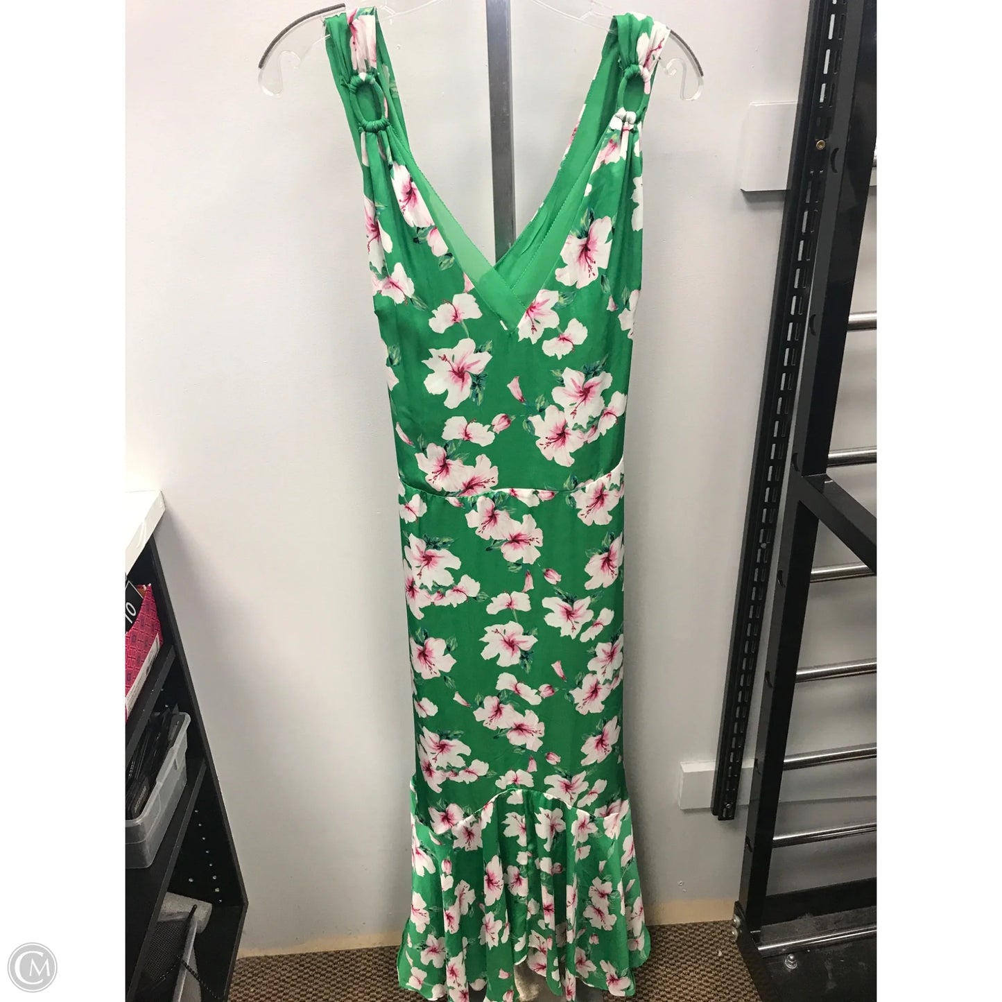 Dress Casual Maxi By White House Black Market In Green, Size: 16
