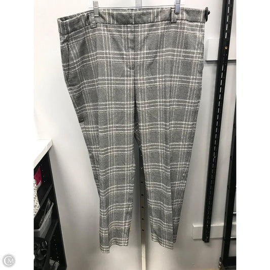 Pants Dress By Clothes Mentor In Black & Cream, Size: 18