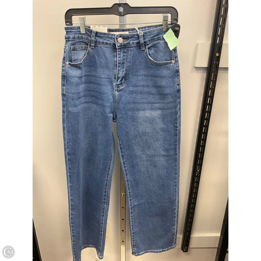 Jeans Wide Leg By Clothes Mentor In Blue Denim, Size: 6