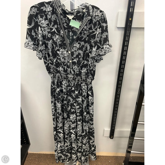 Dress Casual Maxi By Max Studio In Black & Cream, Size: Xl