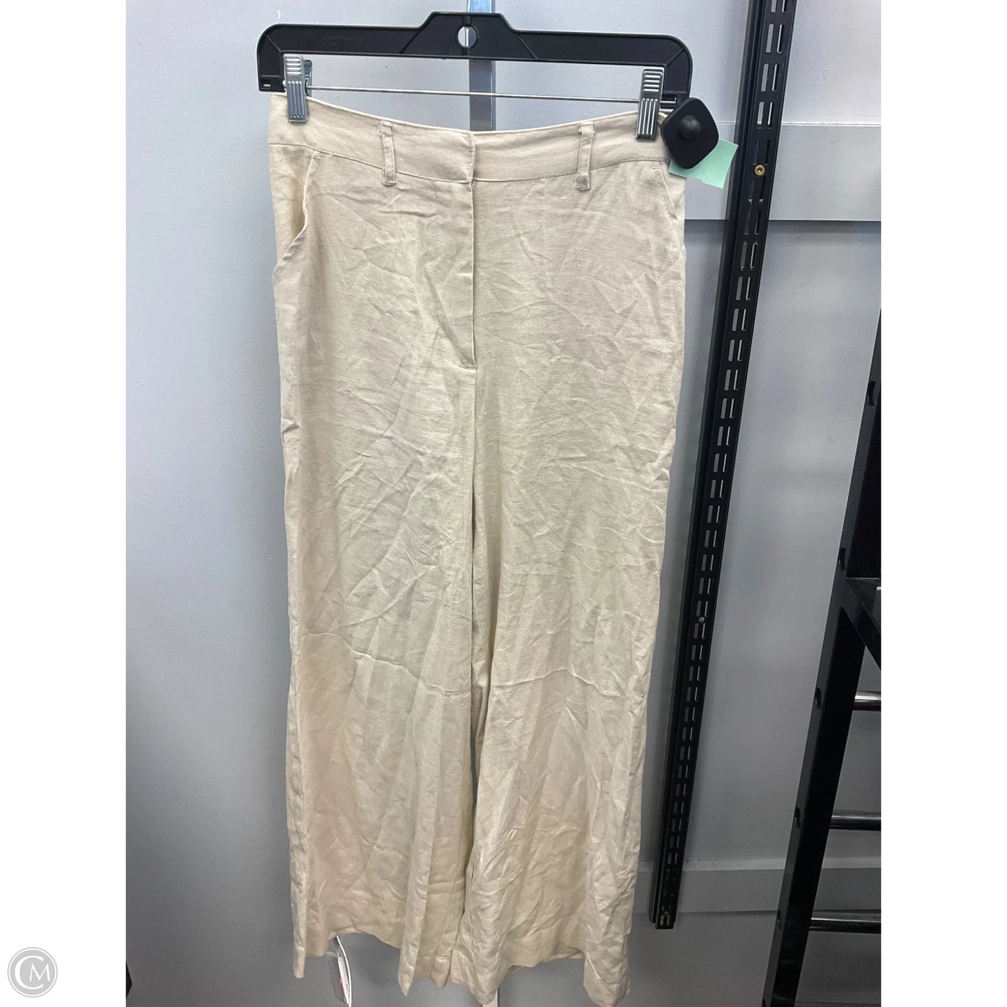 Pants Cropped By Max Studio In Tan, Size: S