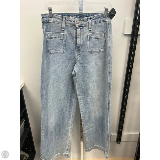 Jeans Wide Leg By Old Navy In Blue Denim, Size: 4
