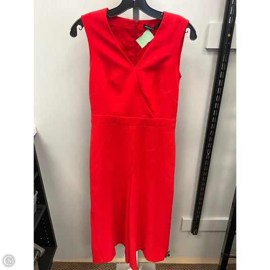 Jumpsuit By Karen Millen In Red, Size: 6