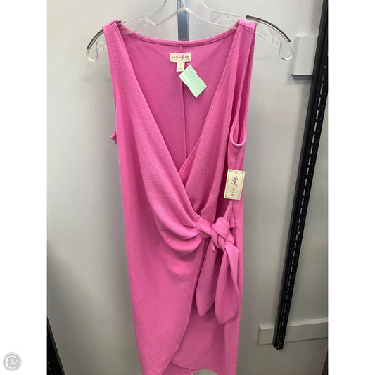 Dress Casual Short By Maison Jules In Pink, Size: S