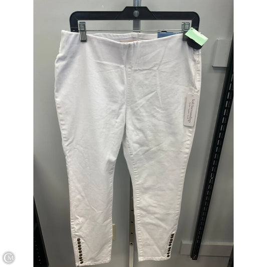Jeans Straight By Soft Surroundings In White, Size: Mp