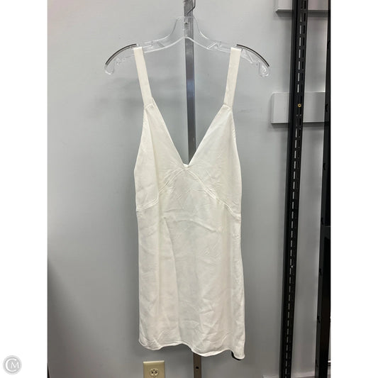Dress Casual Short By Zara In Cream, Size: M