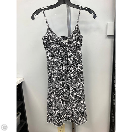 Dress Casual Short By Loft In Black & White, Size: Xs