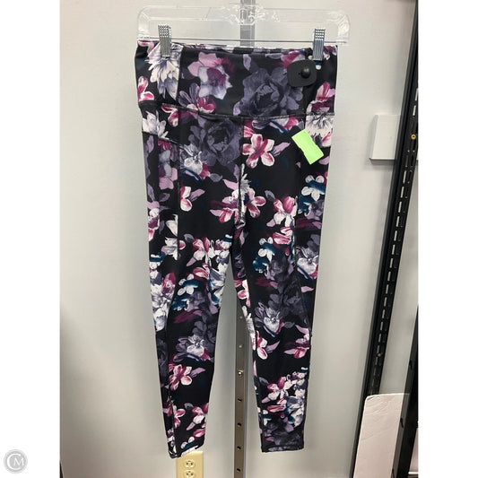 Athletic Leggings By Betsey Johnson In Floral Print, Size: S