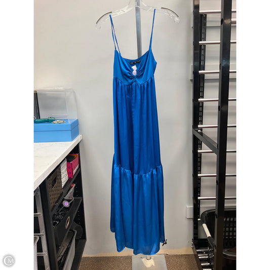Dress Casual Maxi By Zara In Blue, Size: Xs