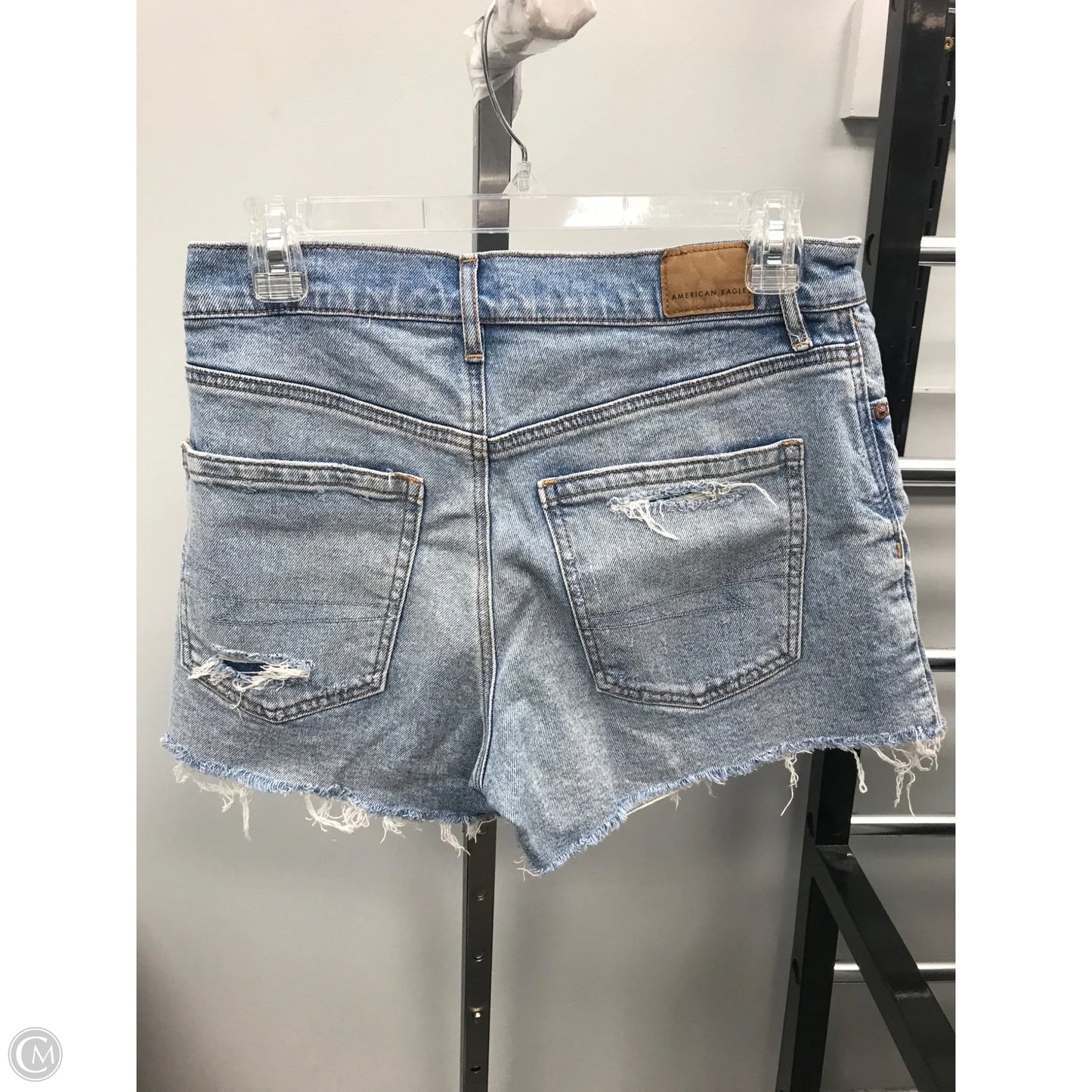 Shorts By American Eagle In Blue Denim, Size: 6
