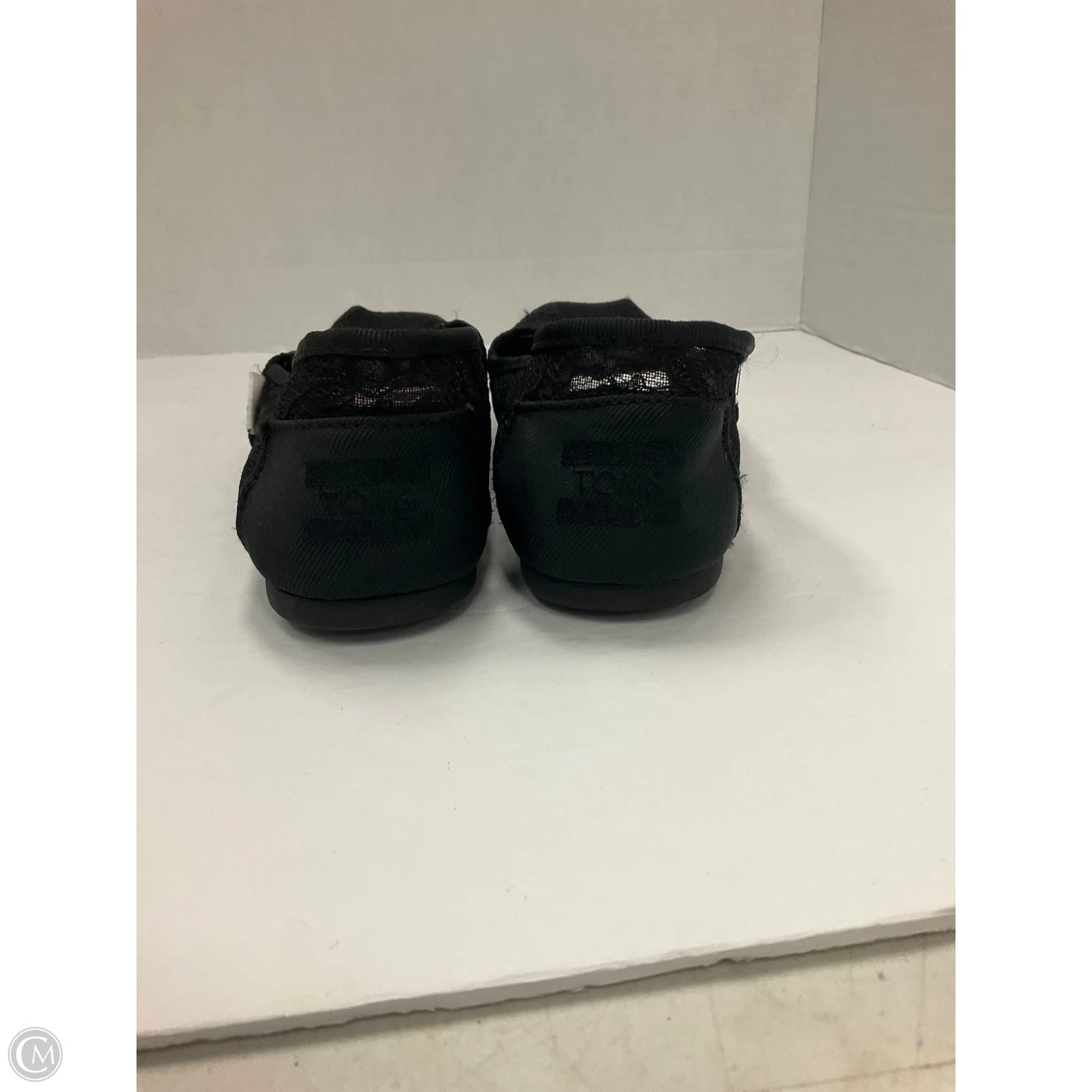 Shoes Flats By Toms In Black, Size: 6.5