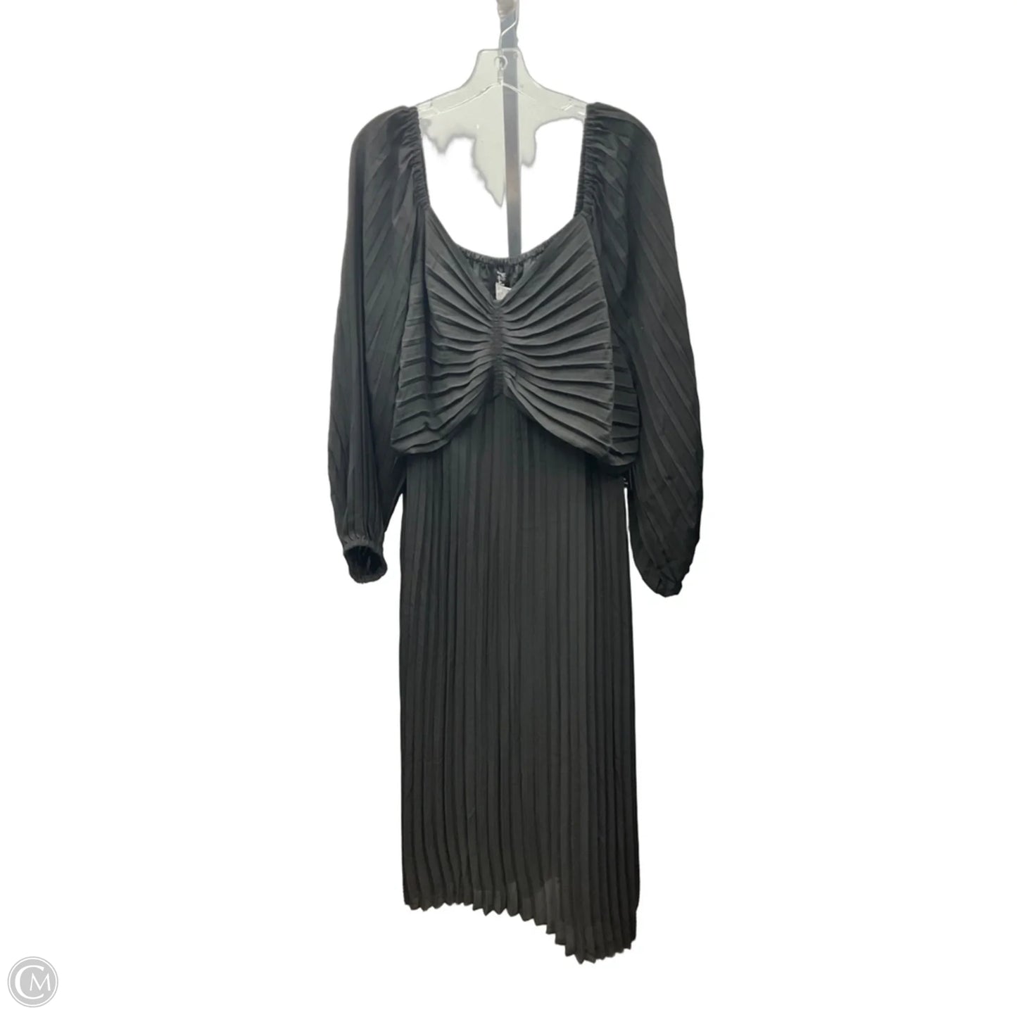 Dress Party Midi By Terra & Sky In Black, Size: 3x