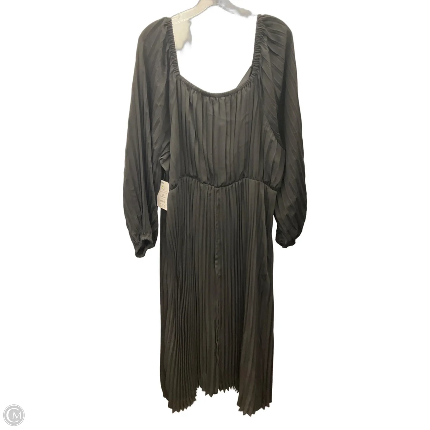 Dress Party Midi By Terra & Sky In Black, Size: 3x