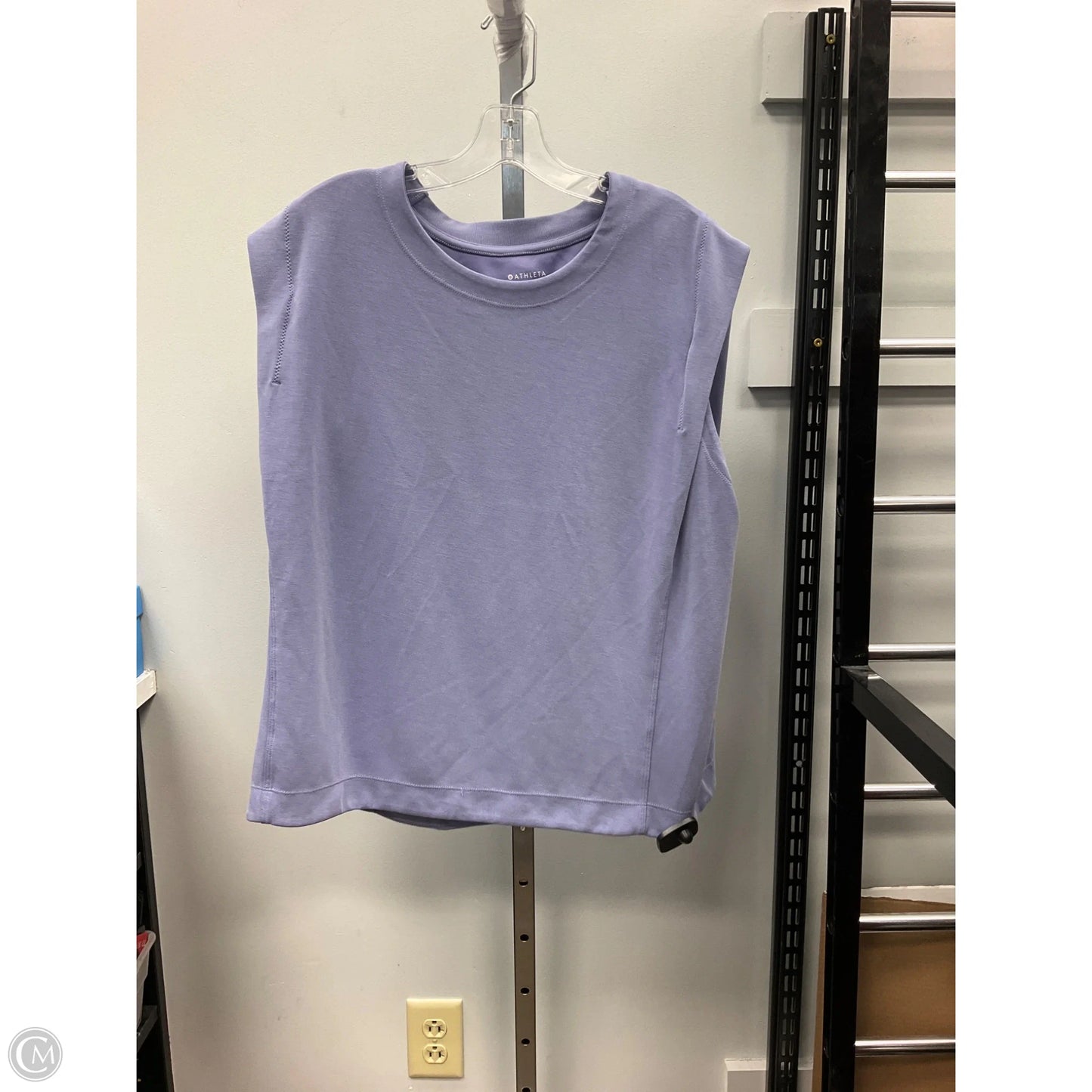 Athletic Tank Top By Athleta In Purple, Size: 1x