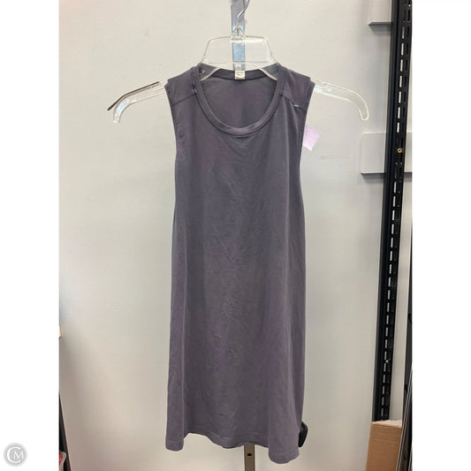 Athletic Tank Top By Lululemon In Grey, Size: S