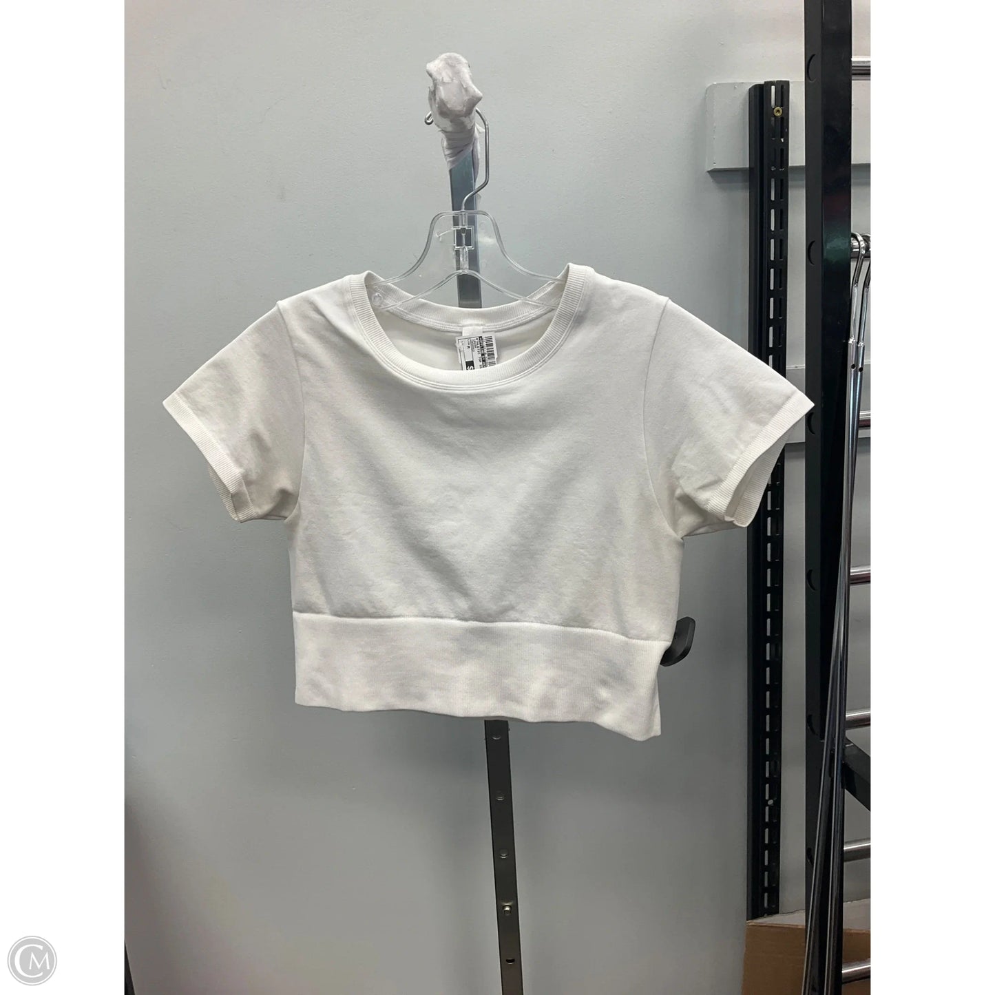 Athletic Top Short Sleeve By Offline By Aerie In Cream, Size: M
