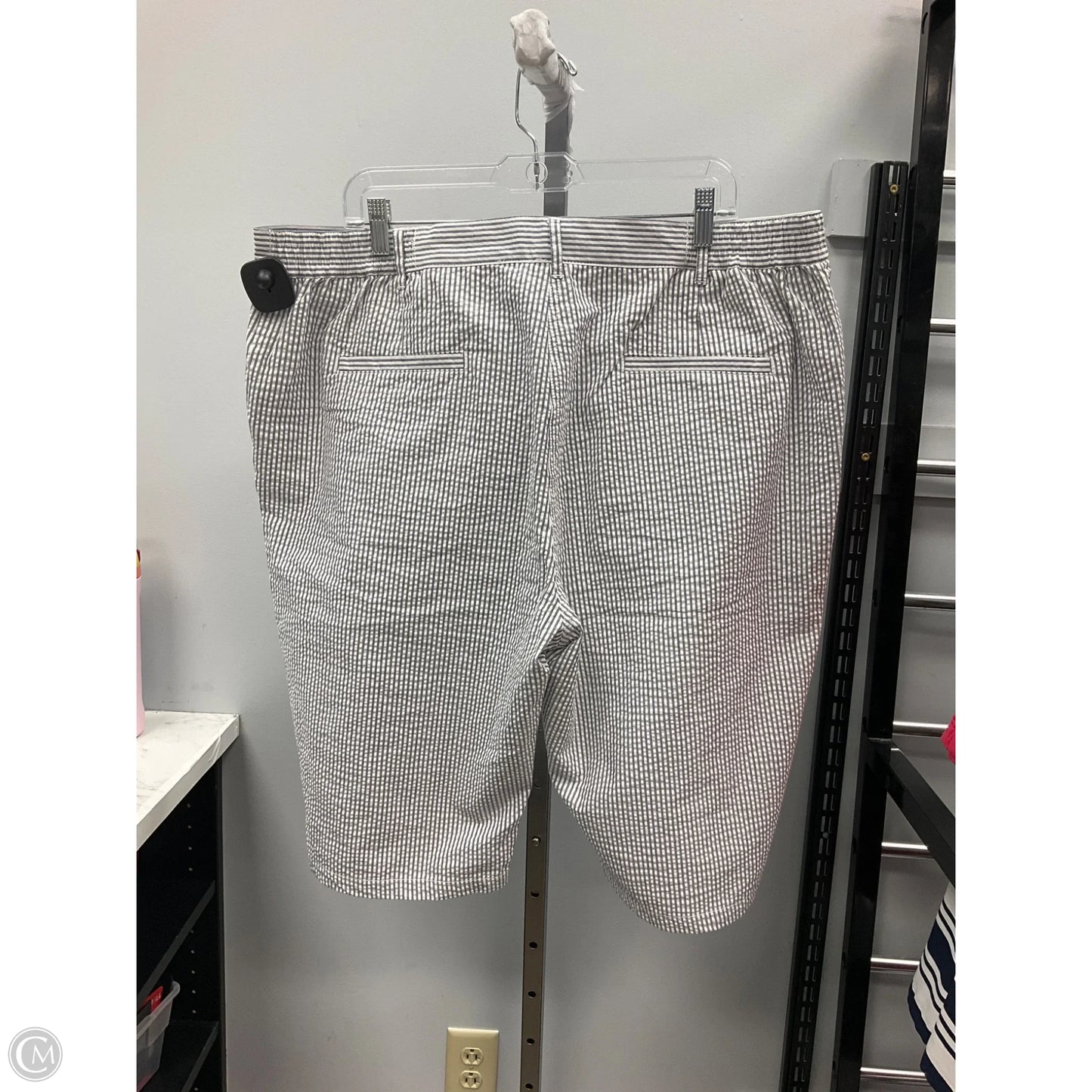 Shorts By Clothes Mentor In Striped Pattern, Size: 20