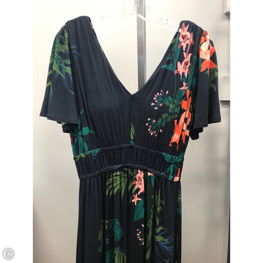 Dress Casual Midi By Soma In Floral Print, Size: S