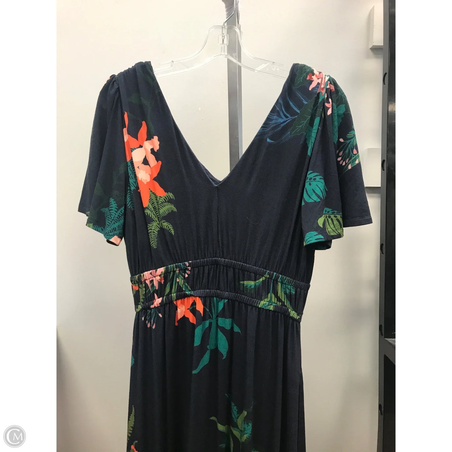 Dress Casual Midi By Soma In Floral Print, Size: S