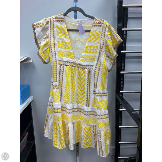Dress Casual Short By Thml In Yellow, Size: L