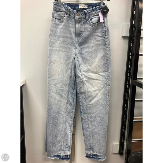 Jeans Wide Leg By We The Free In Blue Denim, Size: 6