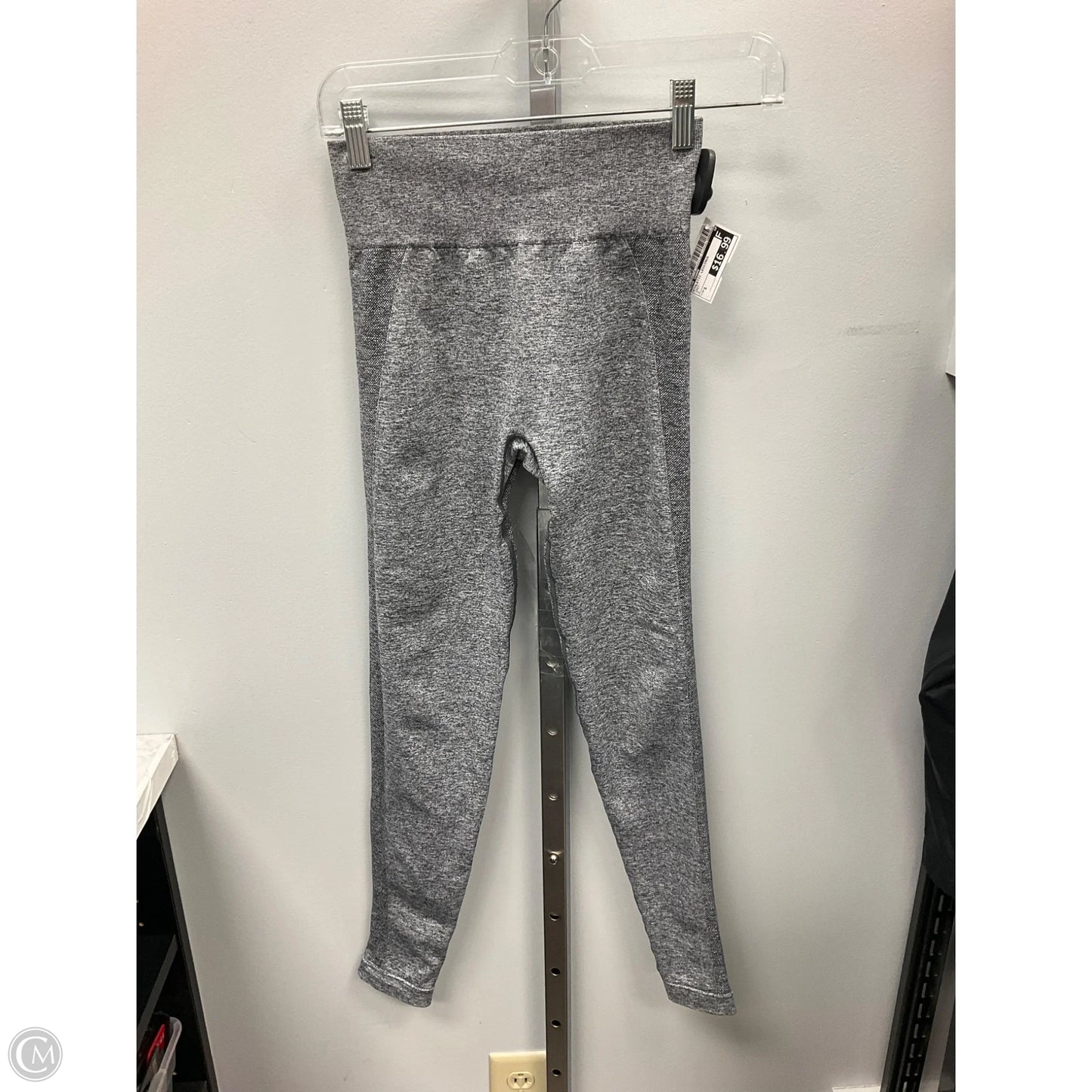 Athletic Leggings By Gym Shark In Grey, Size: S
