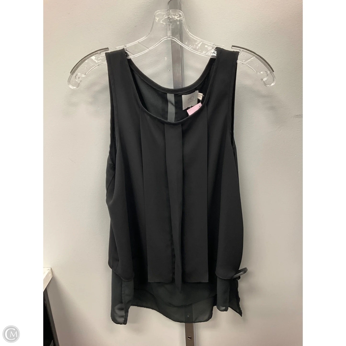 Top Sleeveless By Hd In Paris In Black, Size: 6
