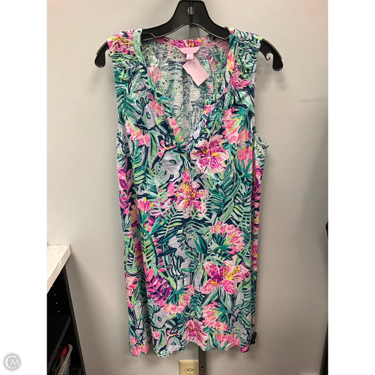 Dress Designer By Lilly Pulitzer In Multi-colored, Size: L