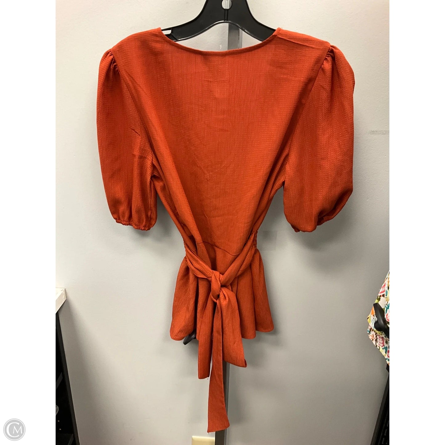 Top Short Sleeve By Bobeau In Orange, Size: Xs