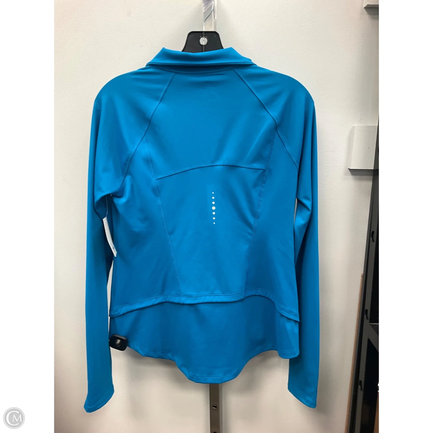 Athletic Jacket By Tek Gear In Blue, Size: S